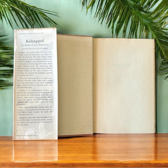 VINTAGE Kidnapped by Robert Louis Stevenson - 1949 Edition - Classic Books - Picture 3 of 16